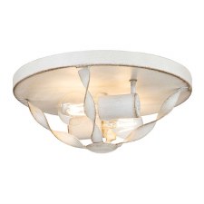 Quoizel Bradbury Flush Ceiling Light Antique White Quoizel Bradbury Flush Ceiling Light Antique White