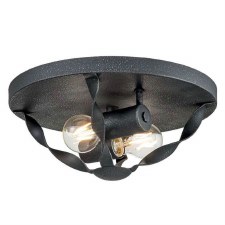Quoizel Bradbury Flush Ceiling Light Grey Ash Quoizel Bradbury Flush Ceiling Light Grey Ash