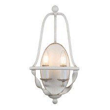 Quoizel Bradbury Double Wall Light Antique White