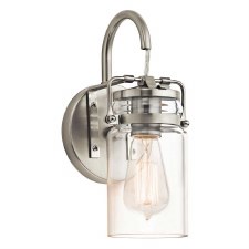 Kichler Brinley Wall Light Brushed Nickel