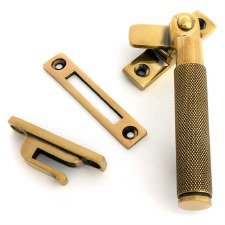 From The Anvil Brompton Castement Fastener Right Hand Aged Brass