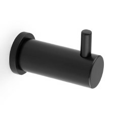 Brunel Plain Robe Hook Black