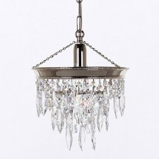 Brunswick Crystal Pendant Nickel