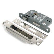 From The Anvil British Standard 5 Lever Sash Lock 2.5" KA Polished Chrome