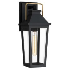 Quoizel Buckley Outdoor Wall Lantern Medium Matt Black