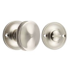 Burlington Bathroom Turn & Release Satin Nickel