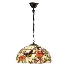 Interiors 1900 Butterfly Medium Tiffany Ceiling Light Pendant Interiors 1900 Butterfly Medium Tiffany Ceiling Light Pendant