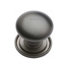 Heritage Round Cabinet Knob C2240 32 Matt Bronze