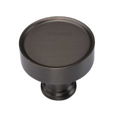 Heritage Florence Cabinet Knob C4549 Matt Bronze