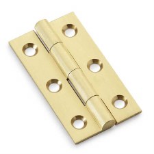 Cabinet Butt Hinge 2" Satin Brass