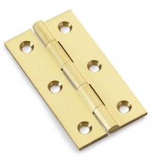 Cabinet Butt Hinge 2.5" Satin Brass