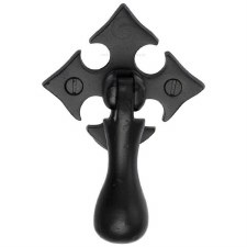 Heritage Fleur-De-Lys Cabinet Drop Pull FB6261 Black Iron Rustic Heritage Fleur-De-Lys Cabinet Drop Pull FB6261 Black Iron Rustic