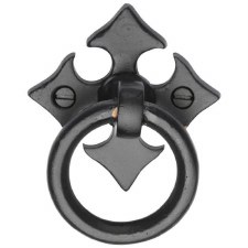 Heritage Fleur-De-Lys Cabinet Drop Pull FB6331 Black Iron Rustic Heritage Fleur-De-Lys Cabinet Drop Pull FB6331 Black Iron Rustic