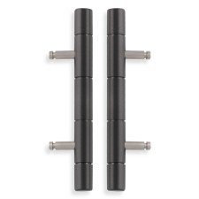 Cabinet Dummy Hinges 2.5" Dark Bronze PVD