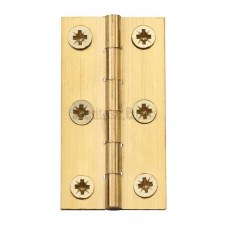 Heritage Cabinet Hinge HG99-115 2" Natural Brass