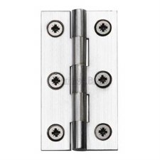 Heritage Cabinet Hinge HG99-120 2.5" Satin Chrome