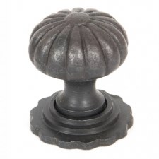 From The Anvil Cabinet Knob Beeswax Small with Rose