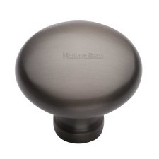 Heritage Mushroom Cabinet Knob C113 38 Matt Bronze