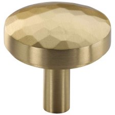 Heritage Hammered Cabinet Knob C3877 32mm Satin Brass Heritage Hammered Cabinet Knob C3877 32mm Satin Brass