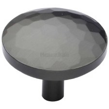 Heritage Hammered Cabinet Knob C3877 38mm Matt Bronze Heritage Hammered Cabinet Knob C3877 38mm Matt Bronze