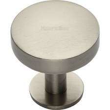 Heritage Disc Cabinet Knob C3878 32mm Satin Nickel Heritage Disc Cabinet Knob C3878 32mm Satin Nickel