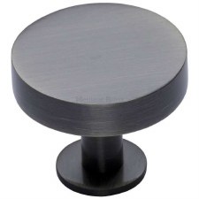 Heritage Disc Cabinet Knob C3885 38mm Matt Bronze