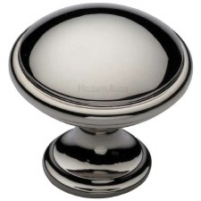 Heritage Domed Cabinet Knob C3950 32mm Polished Nickel
