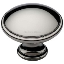 Heritage Domed Cabinet Knob C3950 38mm Polished Nickel