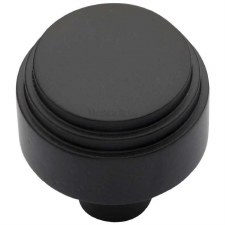 Heritage Art Deco Cabinet Knob C3987 32mm Matt Black Heritage Art Deco Cabinet Knob C3987 32mm Matt Black