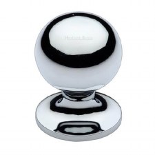 Heritage Ball Cabinet Knob C8321 32mm Polished Chrome