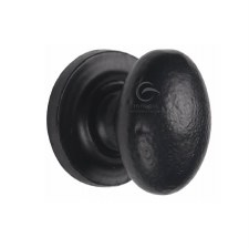 Heritage Cabinet Knob FB179 32mm Black Iron Rustic