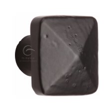 Heritage Cabinet Knob FB390 32mm Black Iron Rustic