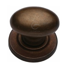 Heritage Cabinet Knob RBL179 32mm Solid Bronze Rustic Heritage Cabinet Knob RBL179 32mm Solid Bronze Rustic