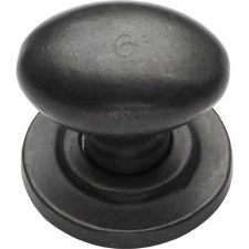 Heritage Bun Cabinet Knob RDB179 32mm Rustic Dark Bronze Heritage Bun Cabinet Knob RDB179 32mm Rustic Dark Bronze