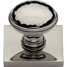 Heritage Diamond Cut Cabinet Knob SQ4545 Polished Nickel Heritage Diamond Cut Cabinet Knob SQ4545 Polished Nickel