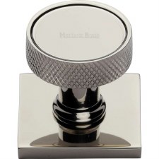 Heritage Florence Cabinet Knob SQ4648 Polished Nickel