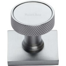Heritage Florence Cabinet Knob SQ4648 Satin Chrome