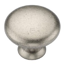 Heritage Classic Cabinet Knob TK4226 30mm Distressed Pewter Heritage Classic Cabinet Knob TK4226 30mm Distressed Pewter