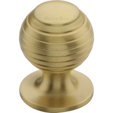 Heritage Beehive Cabinet Knob V976 32mm Satin Brass Heritage Beehive Cabinet Knob V976 32mm Satin Brass