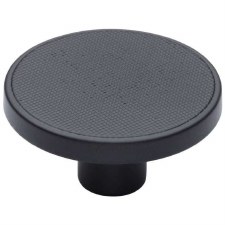Heritage Brooklyn Cabinet Knob VF387 Matt Black Heritage Brooklyn Cabinet Knob VF387 Matt Black