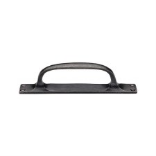 Heritage Cabinet Pull on Plate RPW1142 178mm Rustic Pewter