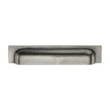 Heritage Military Drawer Pull RPW1720 152/178mm Rustic Pewter