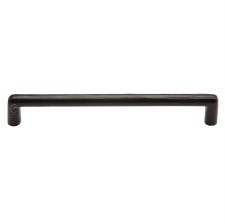 Heritage Cabinet D Shaped Pull Handle FB331 203mm Black Iron Rustic