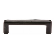 Heritage Cabinet D Shaped Pull Handle FB331 96mm Black Iron Rustic