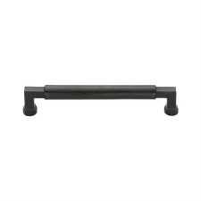 Heritage Bauhaus Cabinet Pull RDB3312 128mm Rustic Dark Bronze