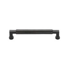 Heritage Bauhaus Cabinet Pull RDB3312 96mm Rustic Dark Bronze