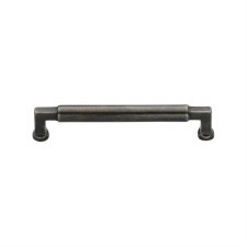 Heritage Bauhaus Cabinet Pull RPW3312 96mm Rustic Pewter