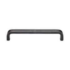 Heritage D Shaped Cabinet Pull RPW341 160mm Rustic Pewter