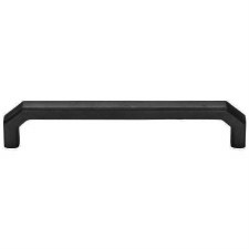 Heritage Cabinet Pull FB3465 128mm Black Iron Rustic Heritage Cabinet Pull FB3465 128mm Black Iron Rustic
