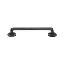 Heritage Traditional Cabinet Pull RDB376 128mm Rustic Dark Bronze